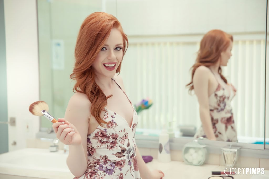 Ella Hughes displays her ginger madness