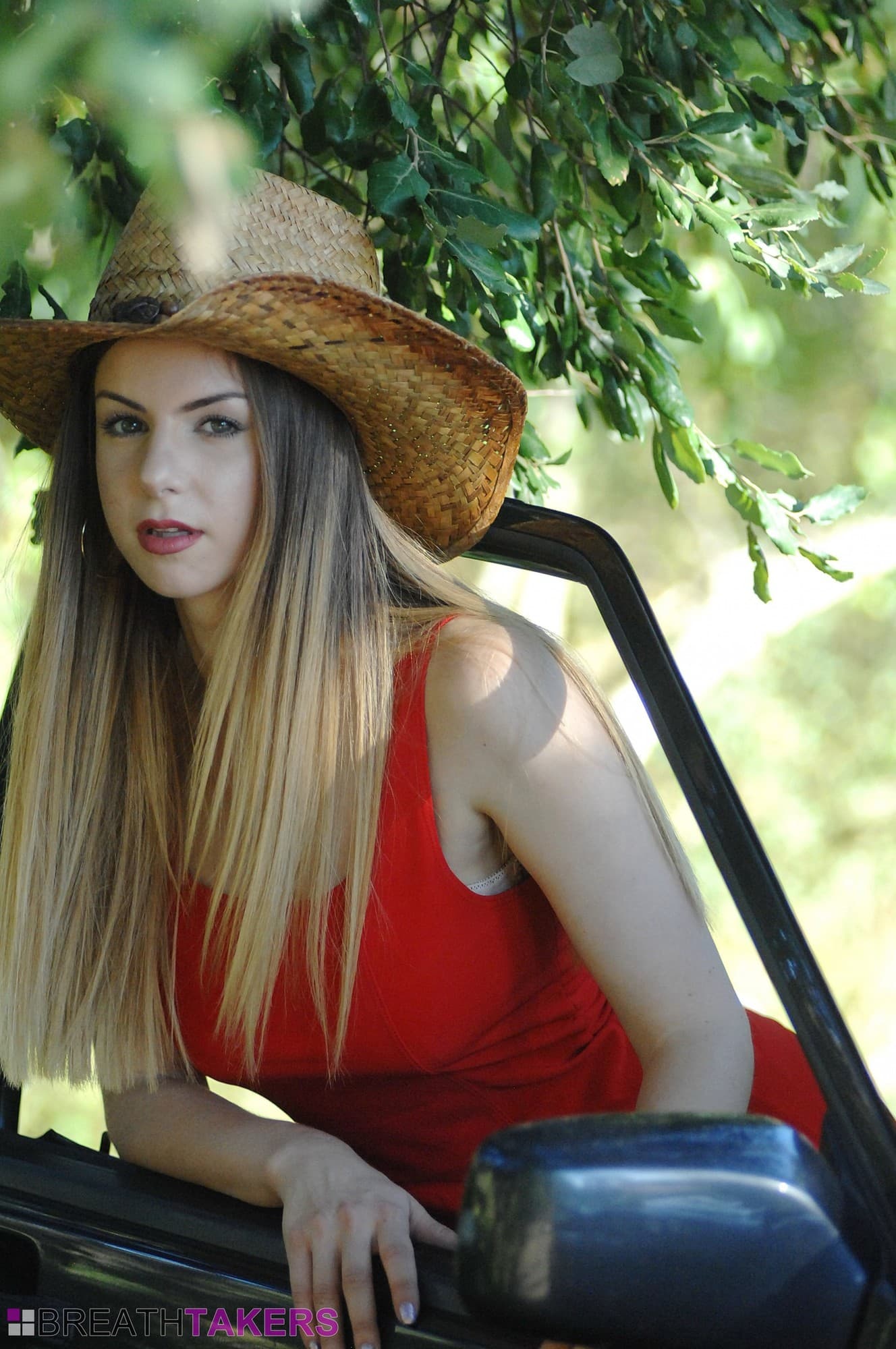 Stella Cox is the sexiest backseat driver ever