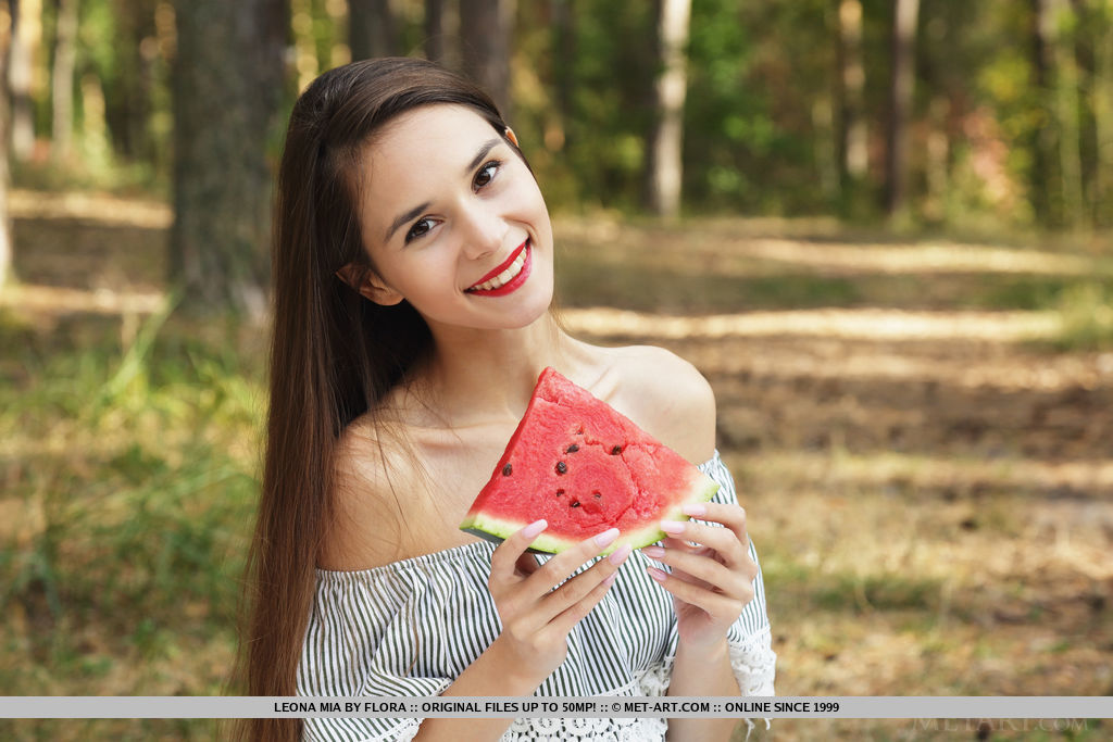 MetArt presents Leona Mia - Watermelon