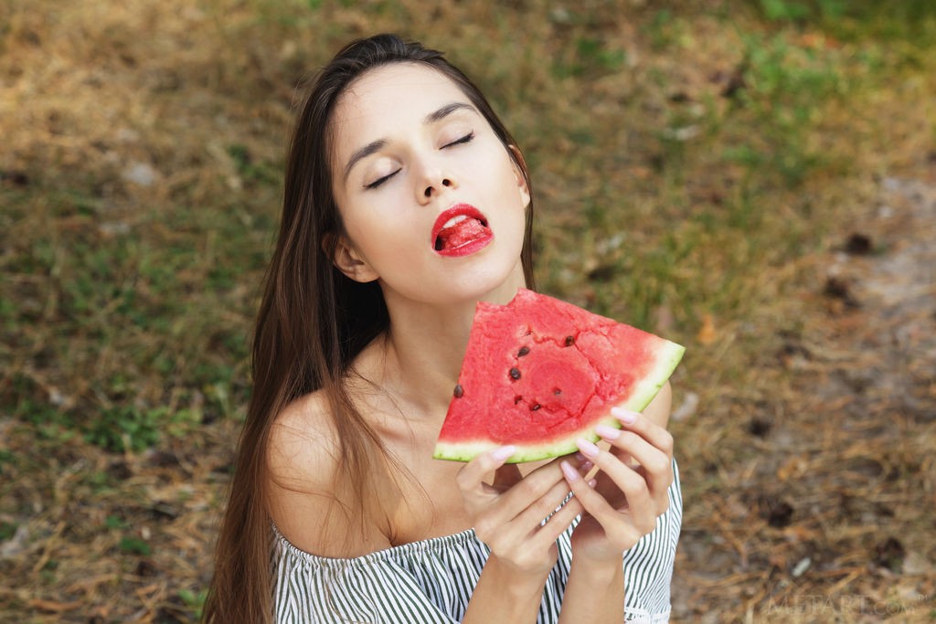 Leona Mia - A picnic in the woods gets sticky and sexy
