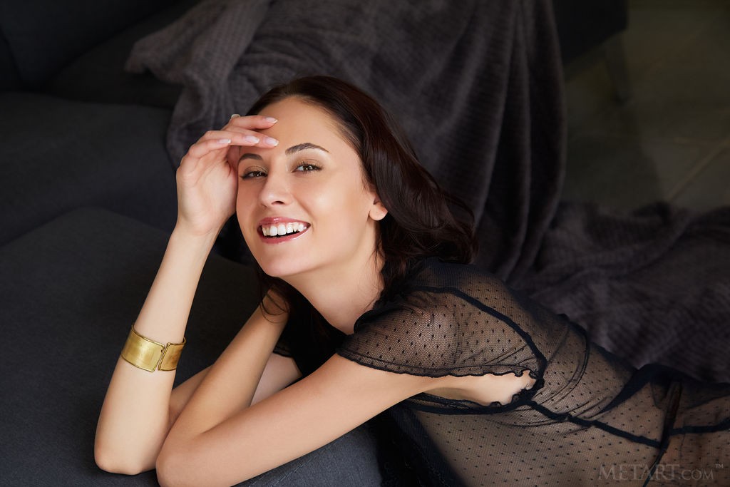 Sade Mare - Being naked with just high heels on makes her very happy