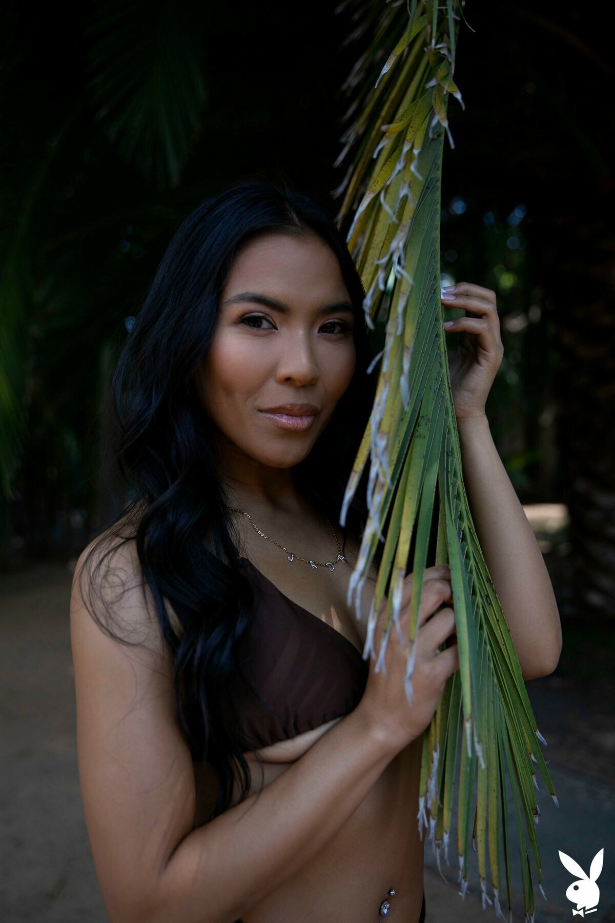 Playboy All Star Jada Kai exposing her nice breasts and sweet ass