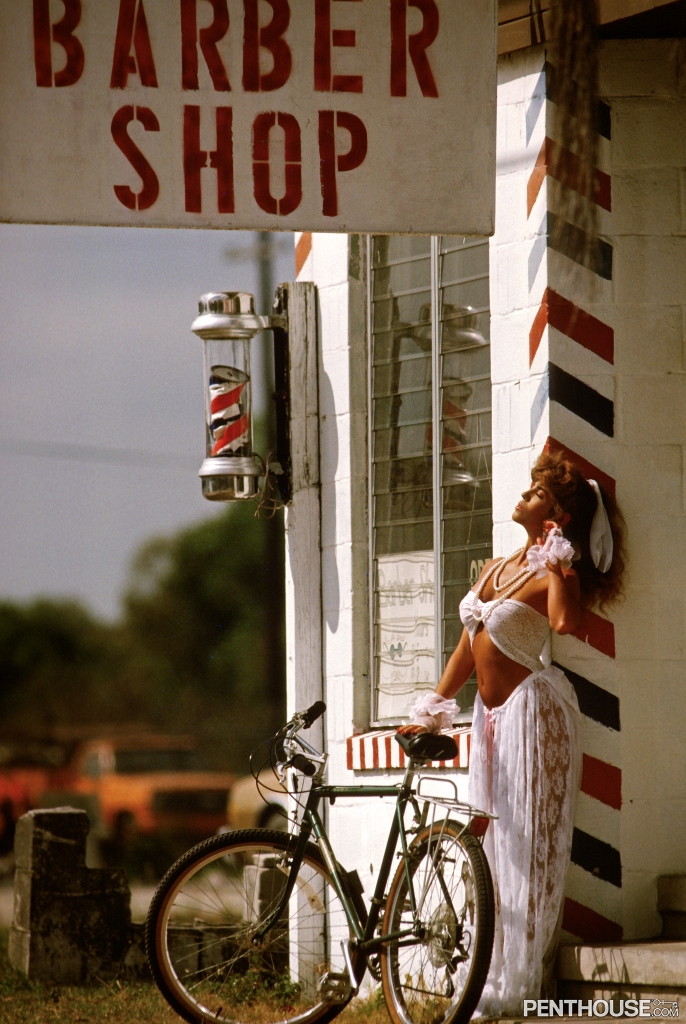 Barbie Ashton By The November 1990 Pet Of The Month In Penthouse - Penthouse