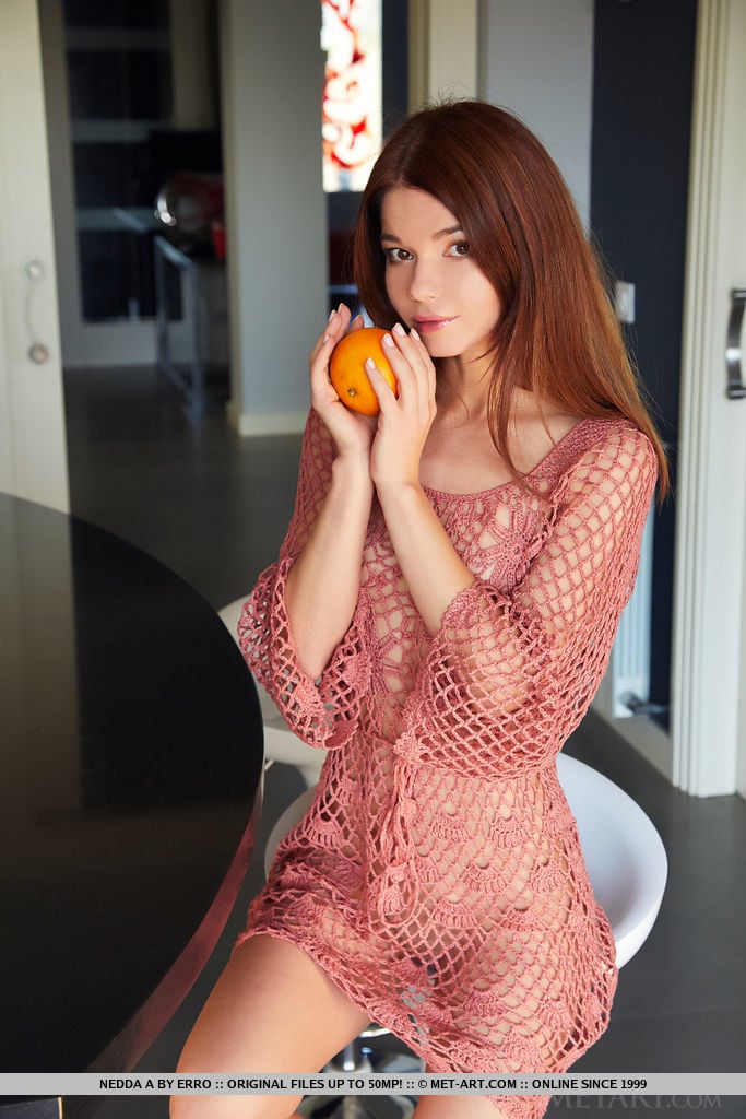 MetArt presents Nedda A - Pink Mesh